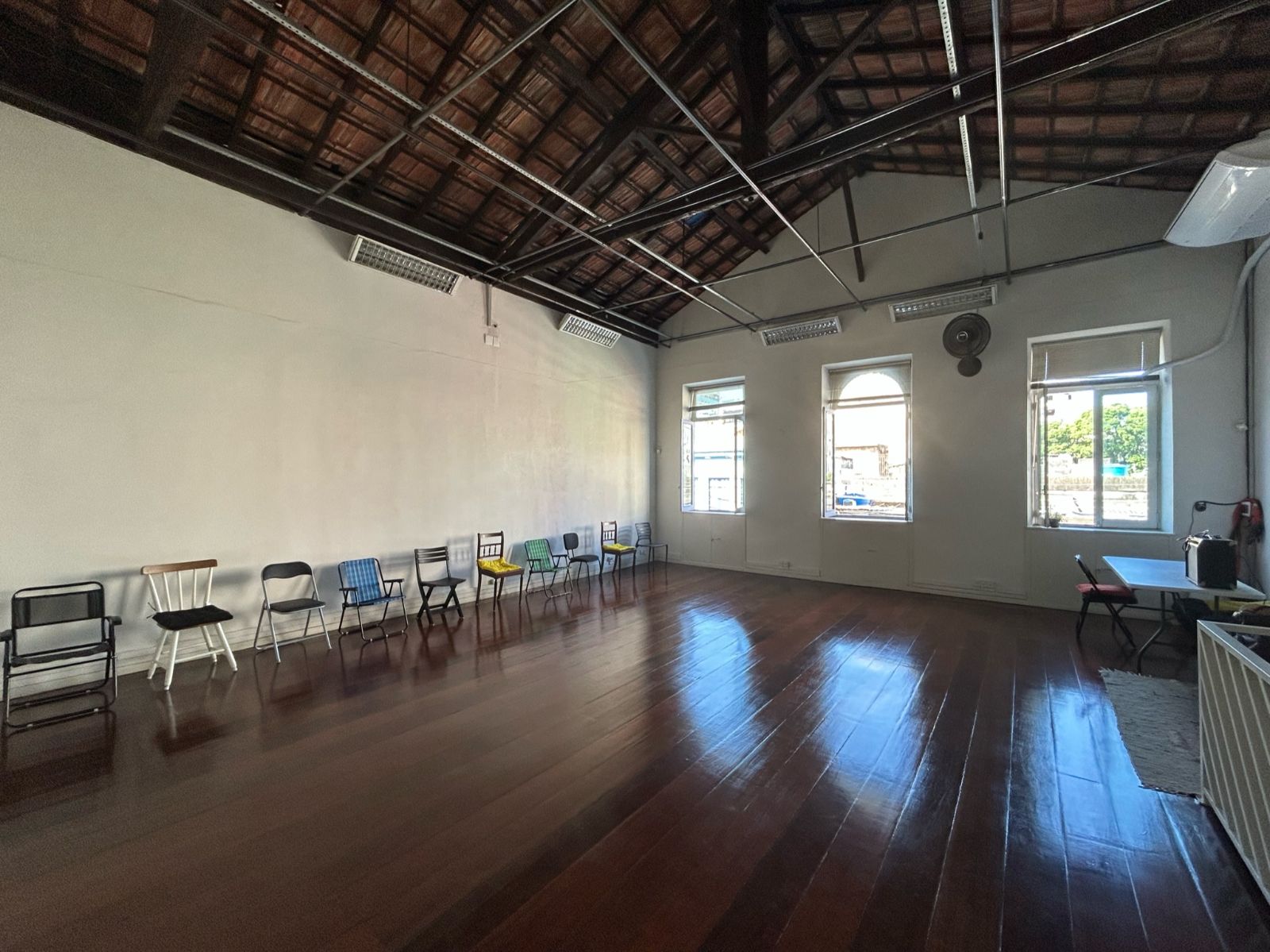 Sala de ensaio do LABo