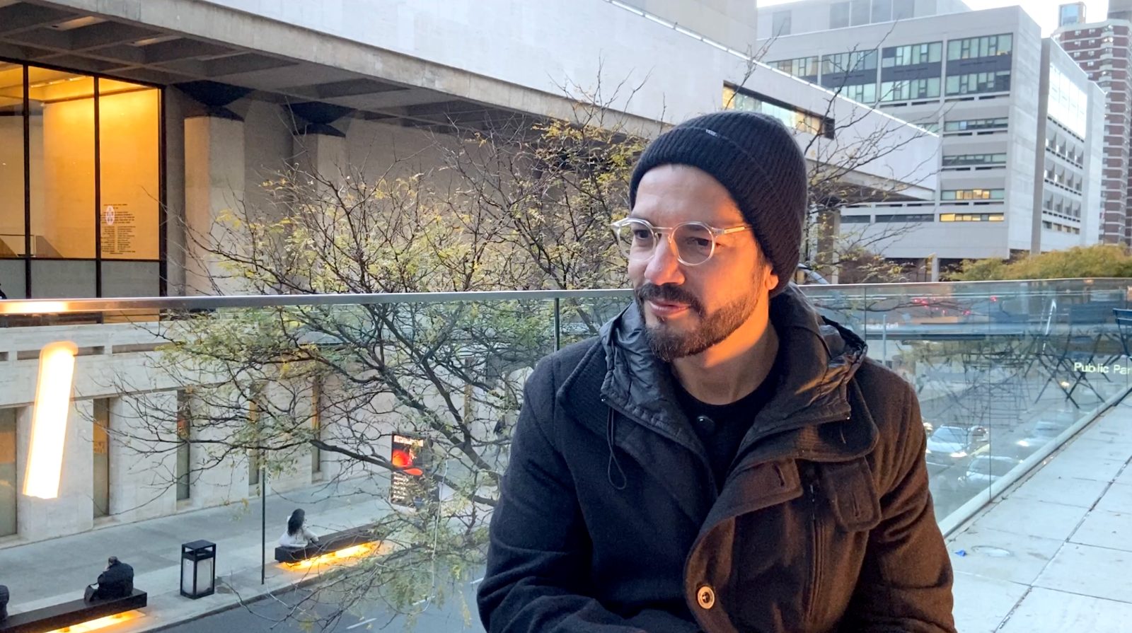 Patrick Sampaio em Nova Iorque